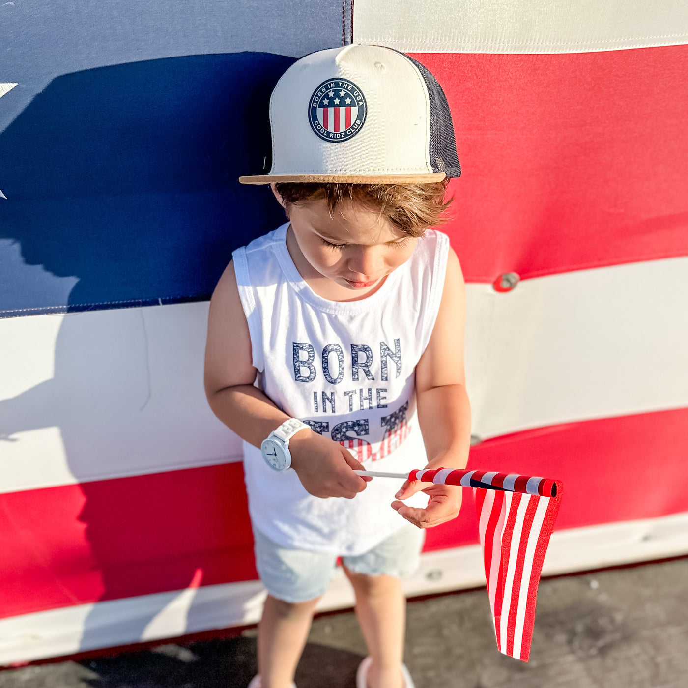 Born in the USA Muscle Tank
