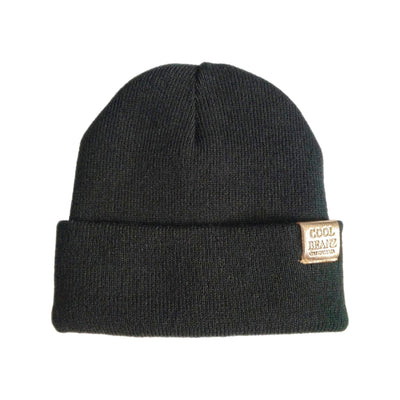 Check Yourself Reversible Beanie  - Black
